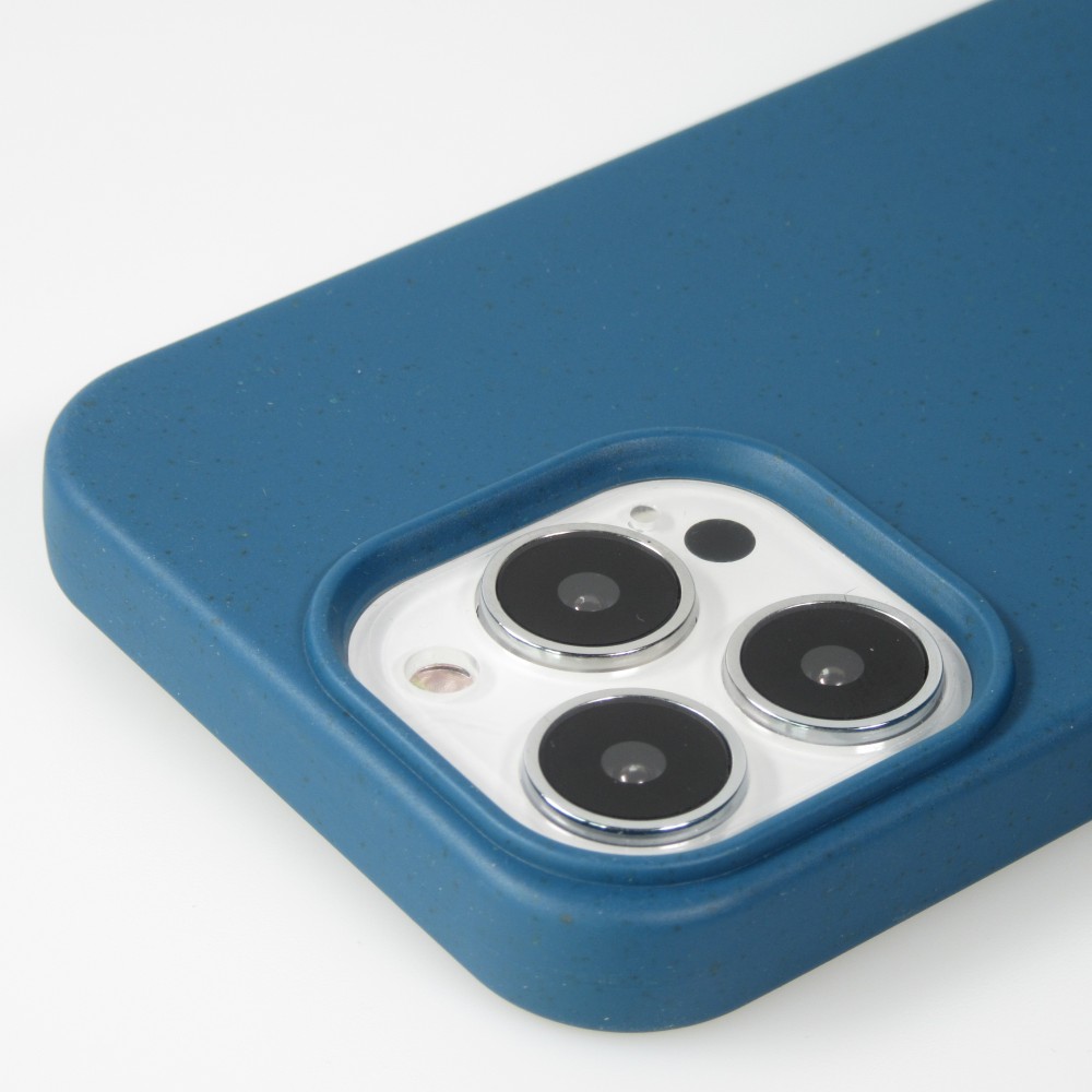 Coque iPhone 13 Pro Max - Bioka biodégradable et compostable Eco-Friendly - Bleu