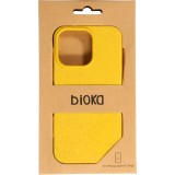 Coque iPhone 13 Pro Max - Bioka biodégradable et compostable Eco-Friendly jaune