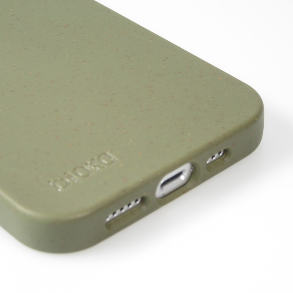 Coque iPhone 13 Pro Max - Bioka biodégradable et compostable Eco-Friendly - Vert foncé
