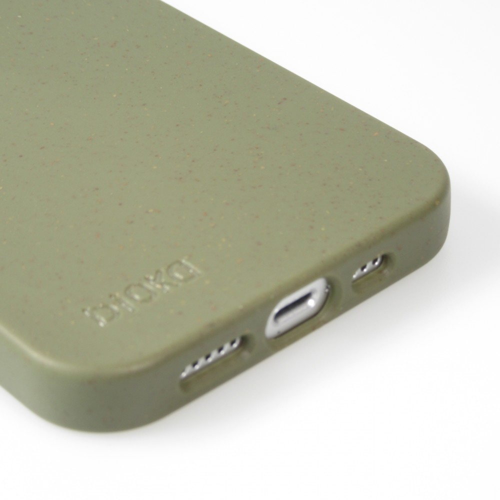 Coque iPhone 13 Pro - Bioka biodégradable et compostable Eco-Friendly - Vert foncé