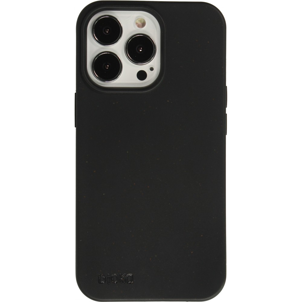 Coque iPhone 13 Pro - Bioka biodégradable et compostable Eco-Friendly - Noir