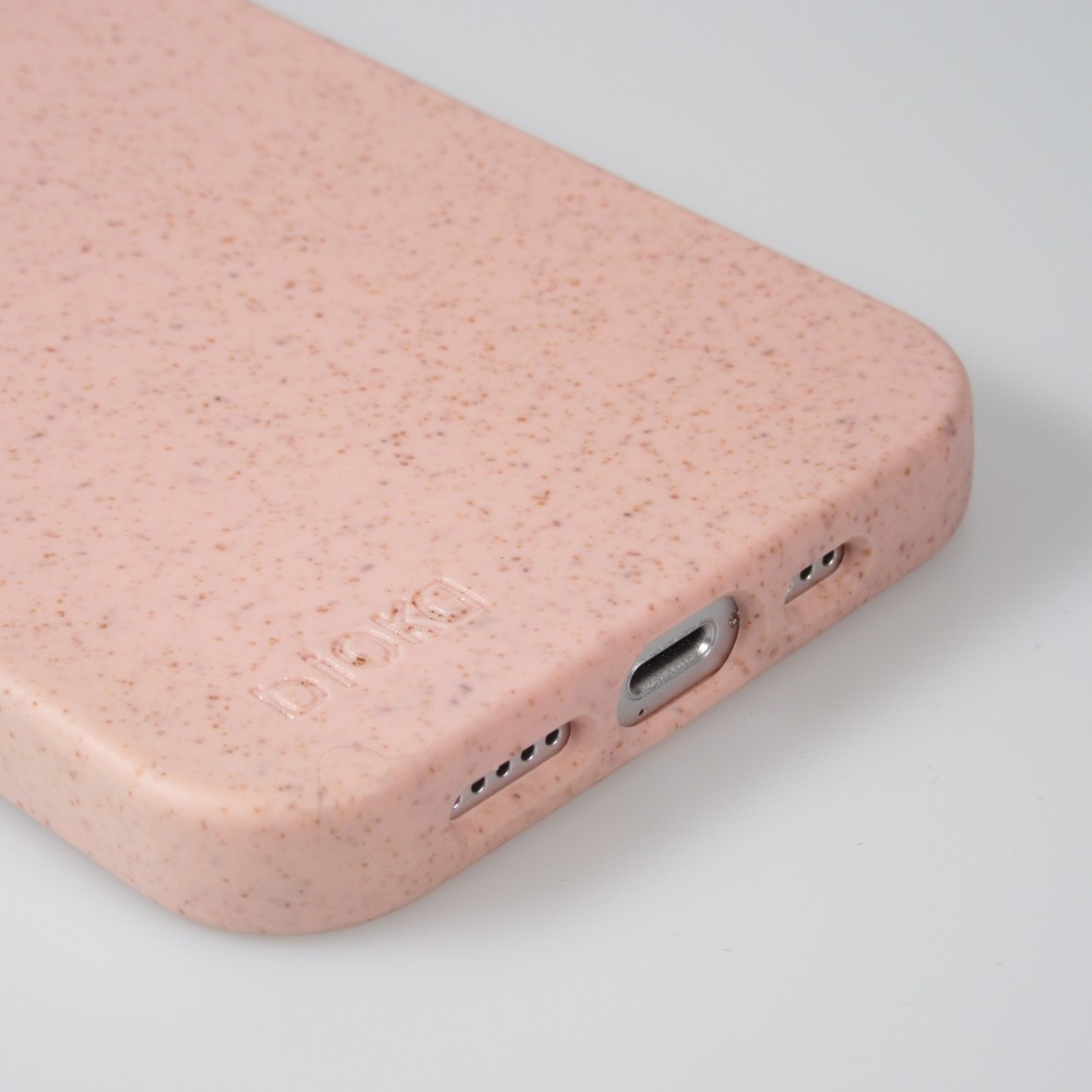 Coque iPhone 13 Pro - Bioka biodégradable et compostable Eco-Friendly - Rose