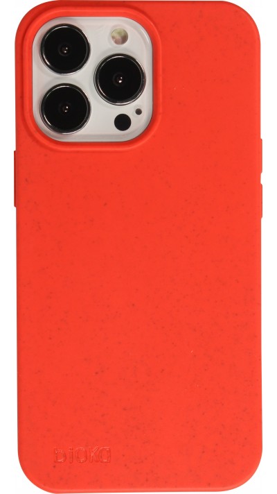 Coque iPhone 13 Pro - Bioka biodégradable et compostable Eco-Friendly - Rouge