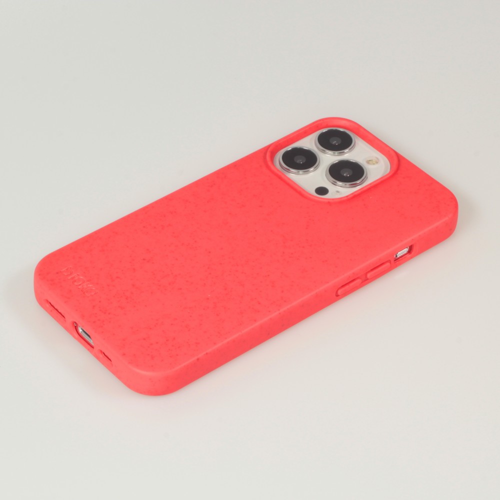 Coque iPhone 13 Pro - Bioka biodégradable et compostable Eco-Friendly - Rouge