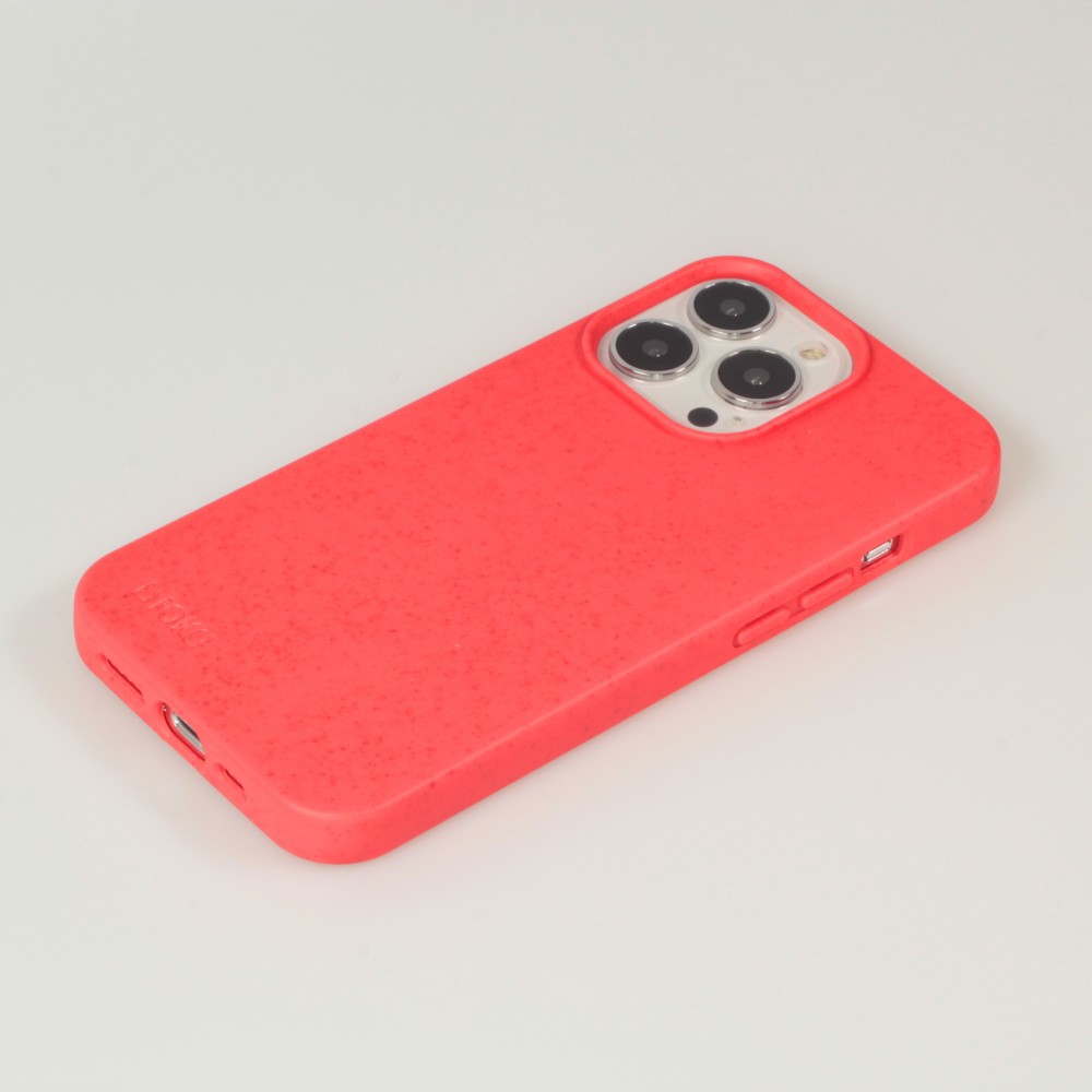 Coque iPhone 13 Pro Max - Bioka biodégradable et compostable Eco-Friendly - Rouge