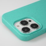 Coque iPhone 13 Pro - Bioka biodégradable et compostable Eco-Friendly - Turquoise