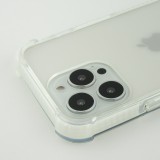 Coque iPhone 13 Pro Max - Bumper Stripes - Blanc