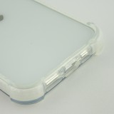 iPhone 13 Pro Max Case Hülle -  Bumper Stripes - Weiss