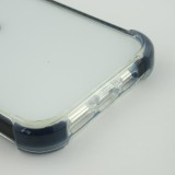 Coque iPhone 13 Pro Max - Bumper Stripes - Noir