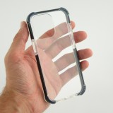 Coque iPhone 13 Pro - Bumper Stripes - Noir