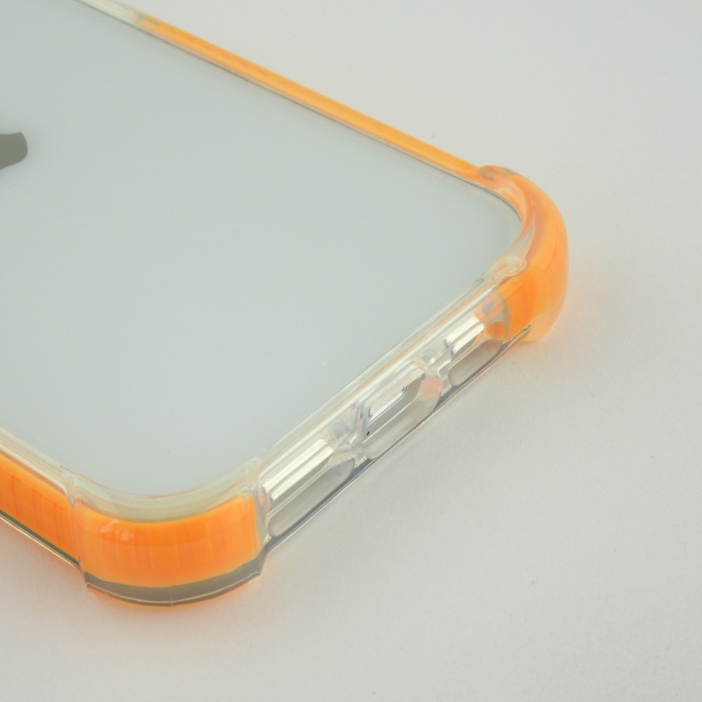 Coque iPhone 13 Pro Max -  Bumper Stripes - Orange