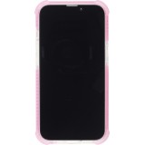 iPhone 13 Pro Max Case Hülle - Bumper Stripes - Rosa