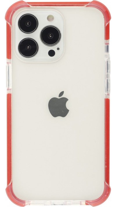 Coque iPhone 13 Pro Max -  Bumper Stripes - Rouge