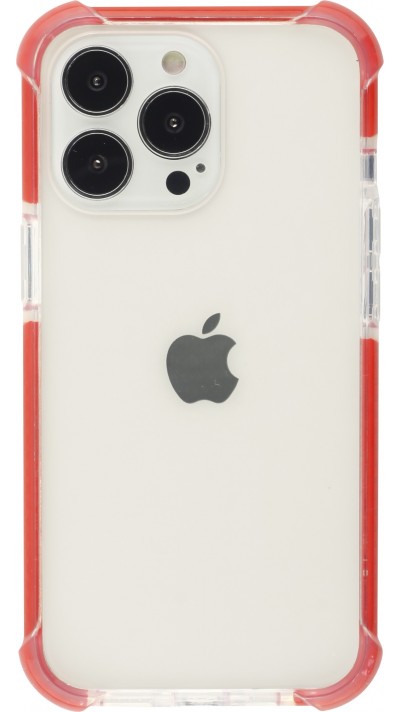 iPhone 13 Pro Max Case Hülle -  Bumper Stripes - Rot