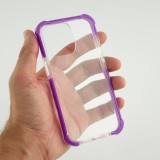 iPhone 13 Pro Max Case Hülle -  Bumper Stripes - Violett