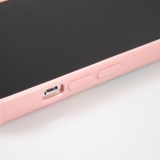 iPhone 13 Pro Case Hülle - Kamera vertikale Klappe Regenbogen - Rosa
