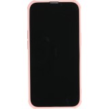 iPhone 13 Pro Case Hülle - Kamera vertikale Klappe Regenbogen - Rosa