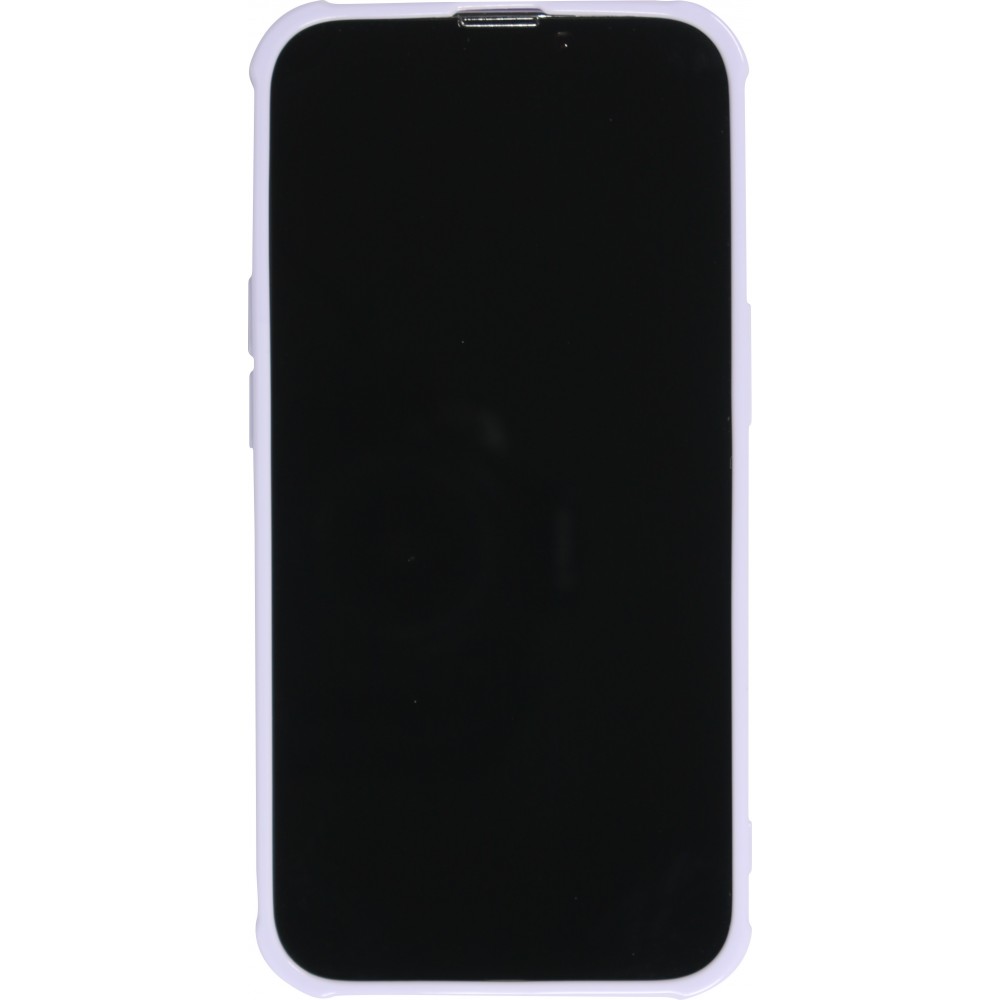 iPhone 13 Pro Case Hülle - Kamera vertikale Klappe Regenbogen - Violett