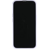 iPhone 13 Pro Max Case Hülle - Kamera vertikale Klappe Regenbogen - Violett