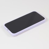 Coque iPhone 13 Pro - Caméra clapet vertical arc-en-ciel - Violet