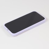iPhone 13 Pro Case Hülle - Kamera vertikale Klappe Regenbogen - Violett