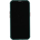 Coque iPhone 12 Pro Max - Dual Tone Bumper Mat Glass - Vert foncé