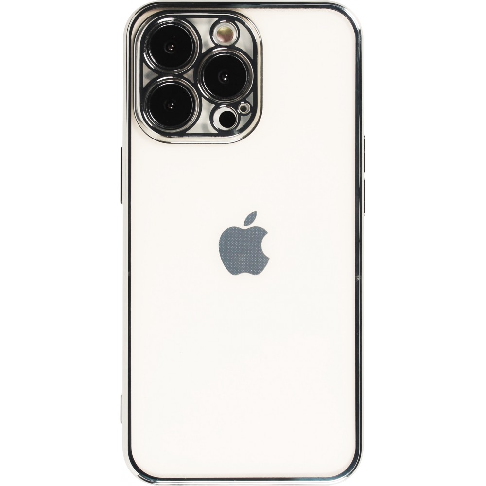 Coque iPhone 13 Pro - Electroplate - Argent