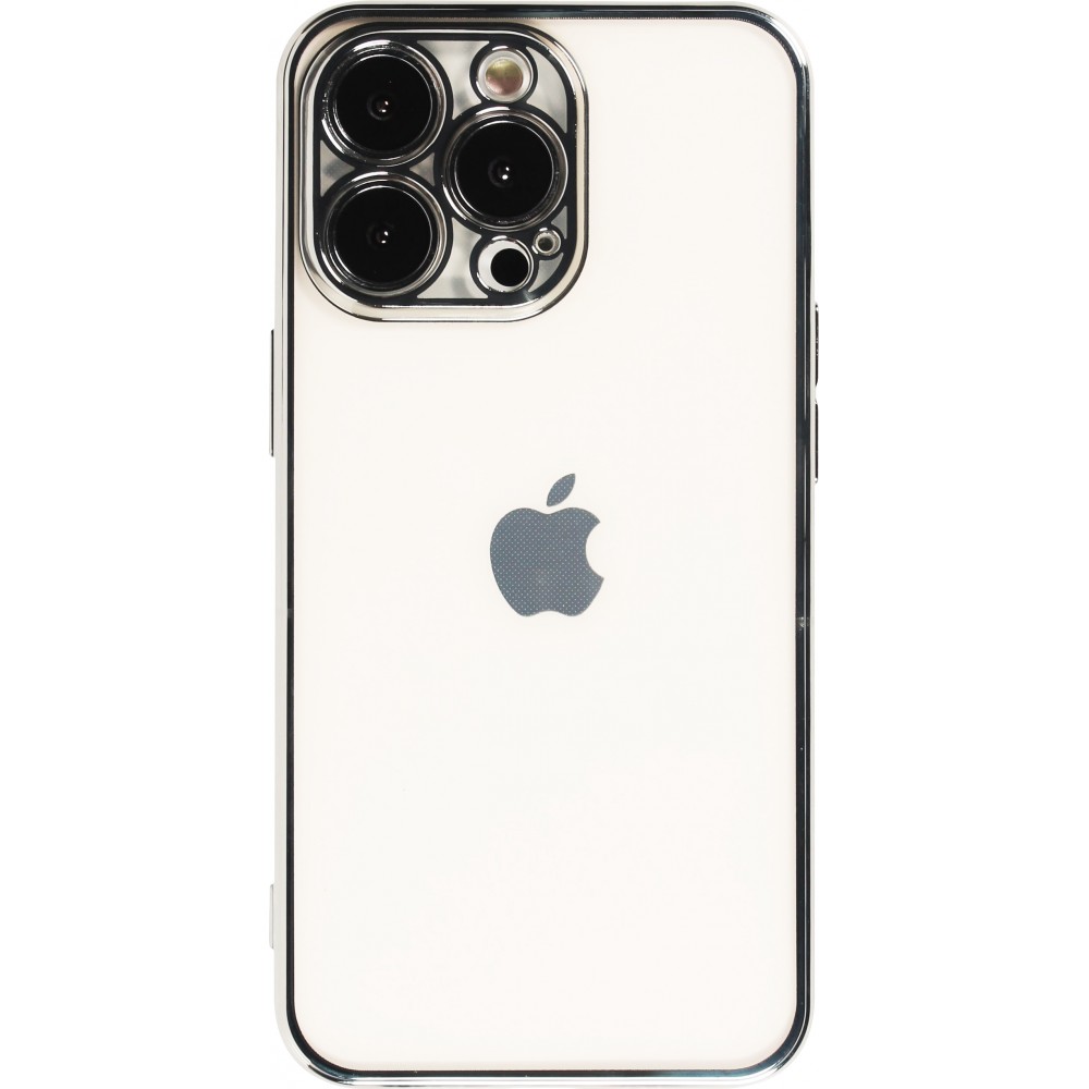 Hülle iPhone 13 Pro - Electroplate - Silber