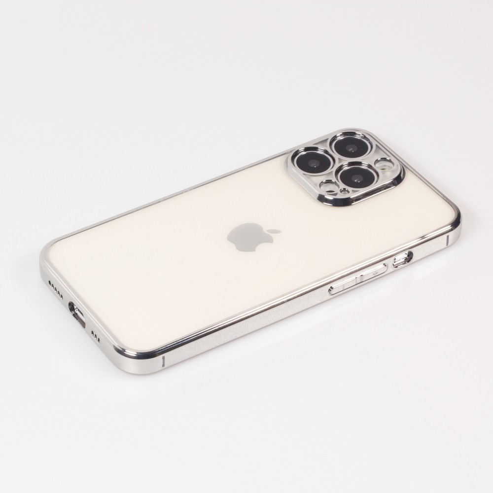 Coque iPhone 13 Pro Max - Electroplate - Argent