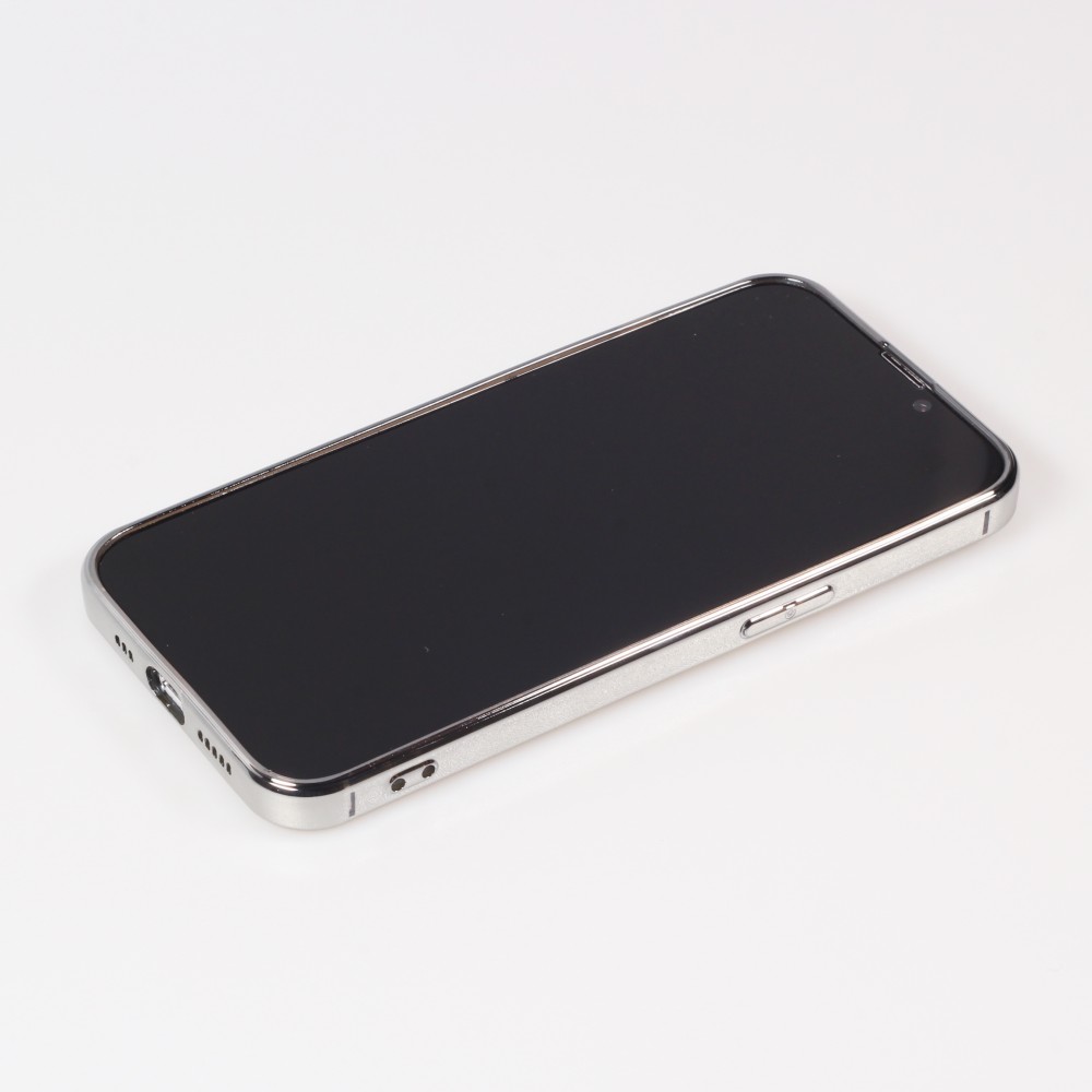 Hülle iPhone 13 Pro - Electroplate - Silber