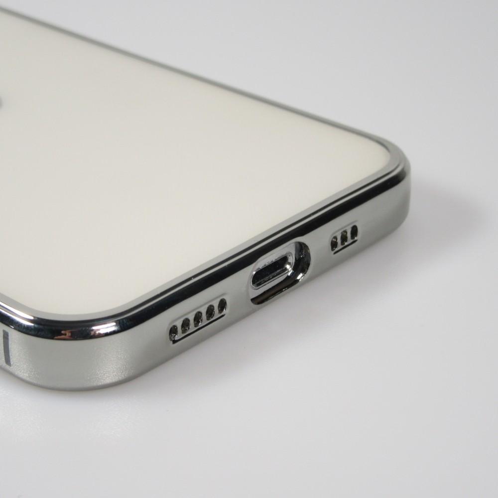 Hülle iPhone 13 Pro - Electroplate - Silber