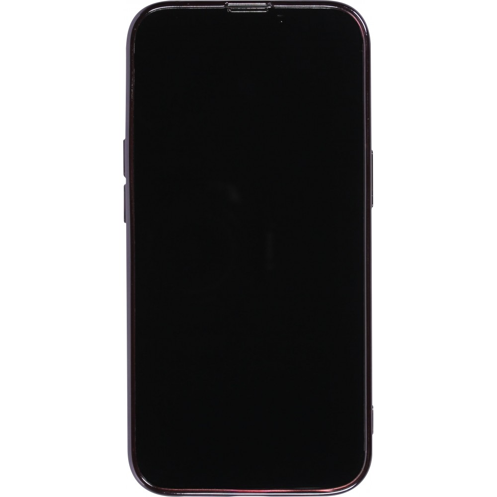 Hülle iPhone 13 Pro - Electroplate - Schwarz