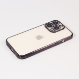 Hülle iPhone 13 Pro - Electroplate - Schwarz
