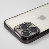 Hülle iPhone 13 Pro - Electroplate - Schwarz