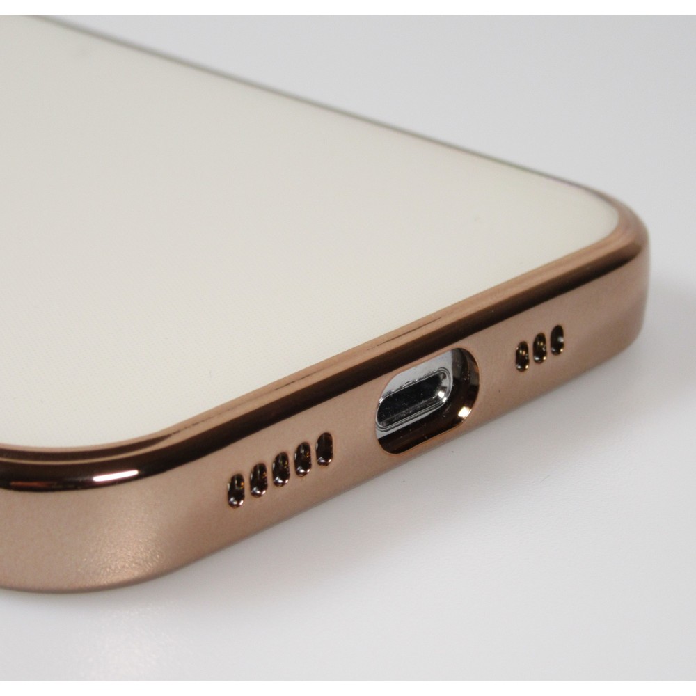 Coque iPhone 13 Pro - Electroplate - Or