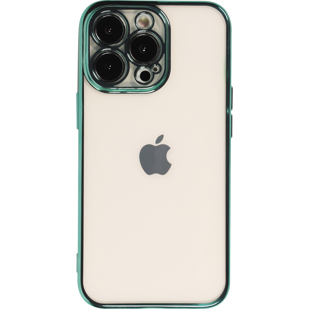 Coque iPhone 13 Pro - Electroplate - Vert