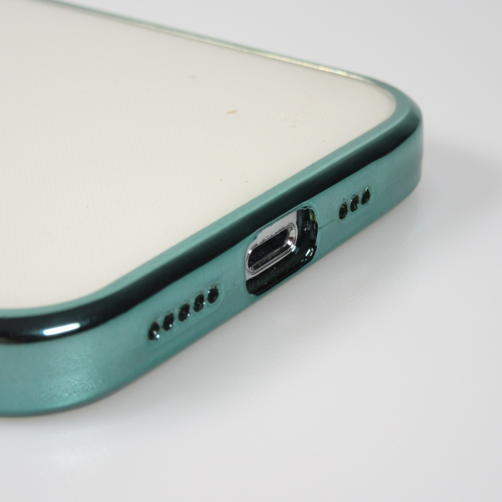 Coque iPhone 13 Pro - Electroplate - Vert