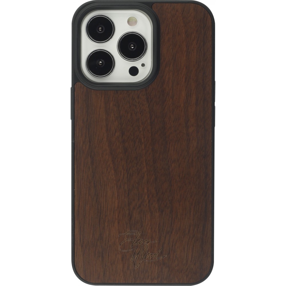 iPhone 13 Pro Case Hülle - Eleven Wood Walnut