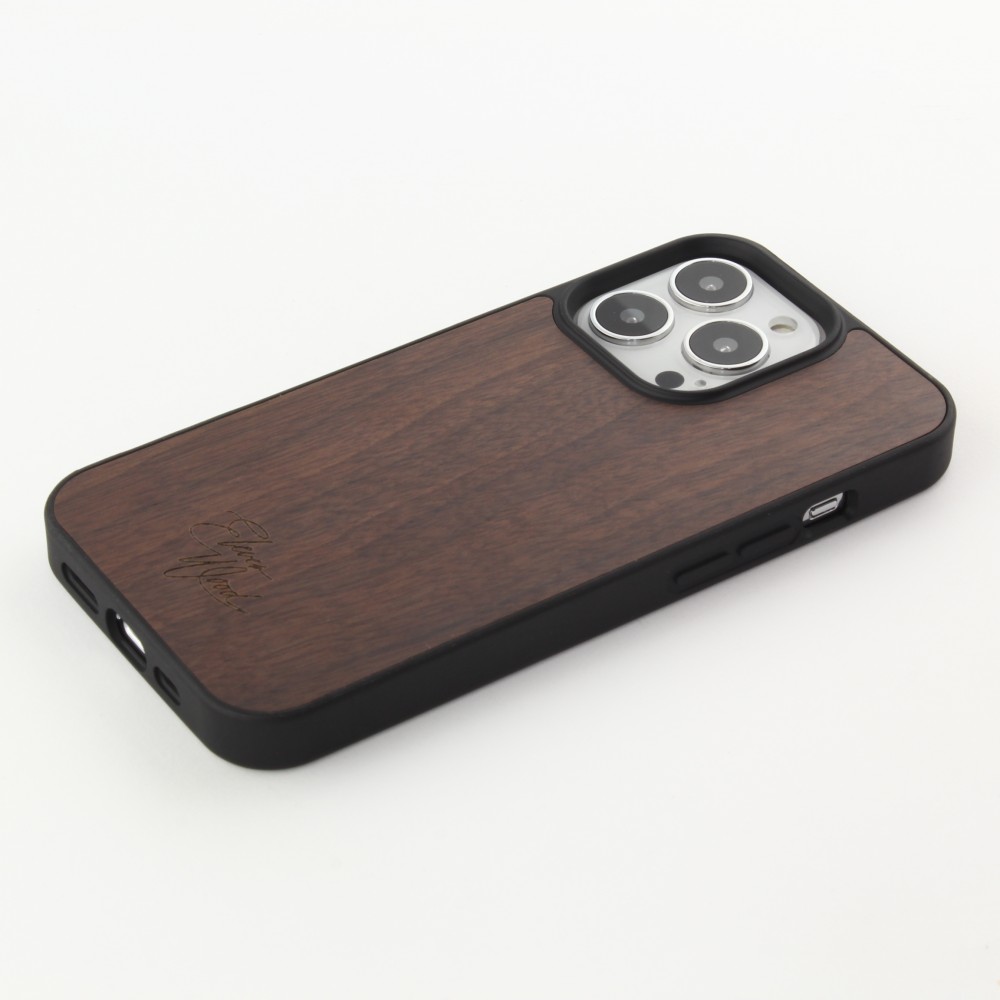 iPhone 13 Pro Case Hülle - Eleven Wood Walnut