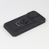 iPhone 13 Pro Max Case Hülle - Full Body Armor Military-Grade - Schwarz