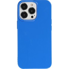 Coque iPhone 13 Pro Max - Gel - Bleu