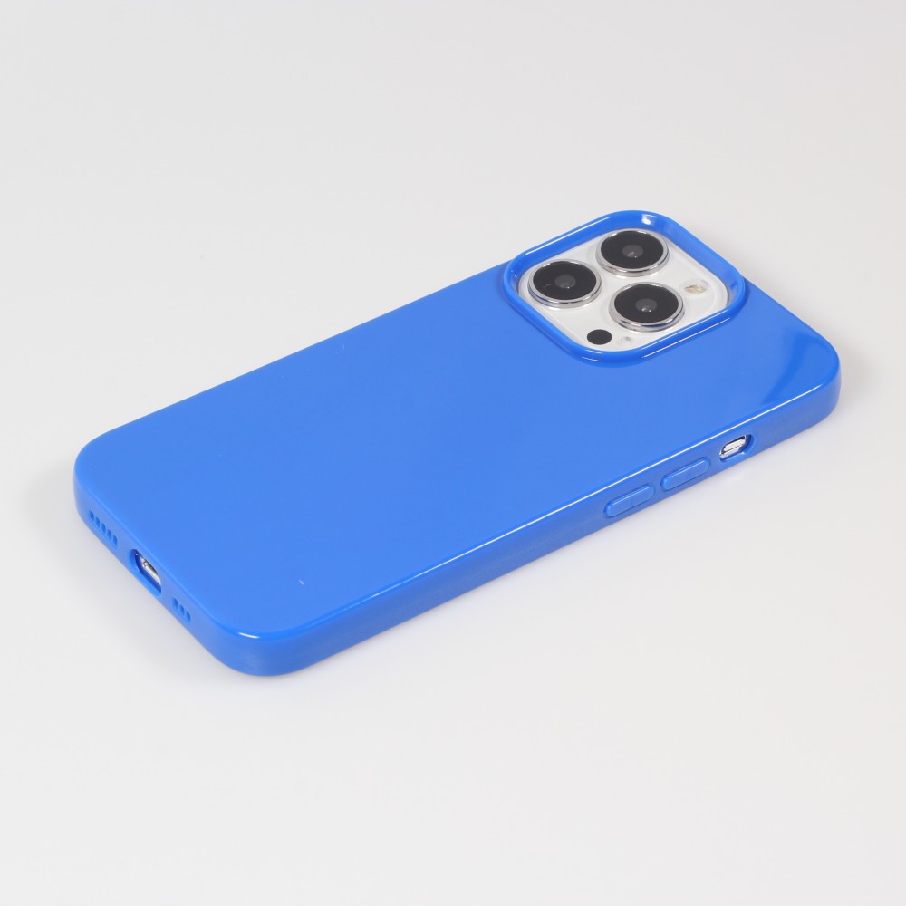 iPhone 13 Pro Case Hülle - Gel - Blau