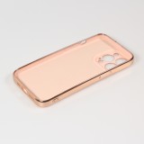 Coque iPhone 13 Pro - Gel Bronze avec anneau - Rose