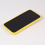 Coque iPhone 13 Pro - Gel Coeur 3D relief - Jaune