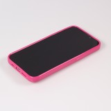 Coque iPhone 13 Pro Max - Gel Coeur 3D relief - Rose