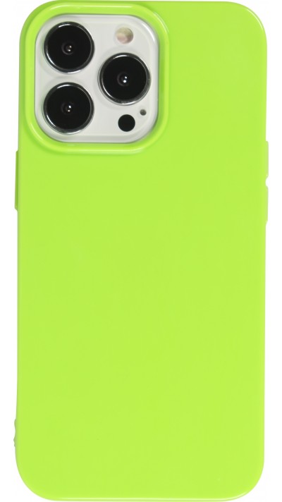 Coque iPhone 13 Pro - Gel - Vert
