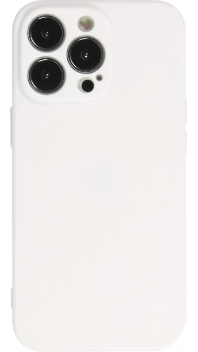 Coque iPhone 13 Pro - Gel - Blanc