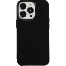 Hülle iPhone 13 Pro - Gummi - Schwarz