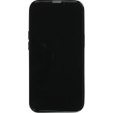 Hülle iPhone 13 Pro - Gummi - Schwarz