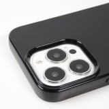 Hülle iPhone 13 Pro Max - Gummi - Schwarz